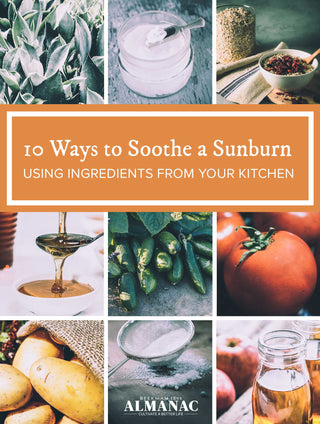 How to Soothe a Sunburn Using Ingredients from Your Kitchen