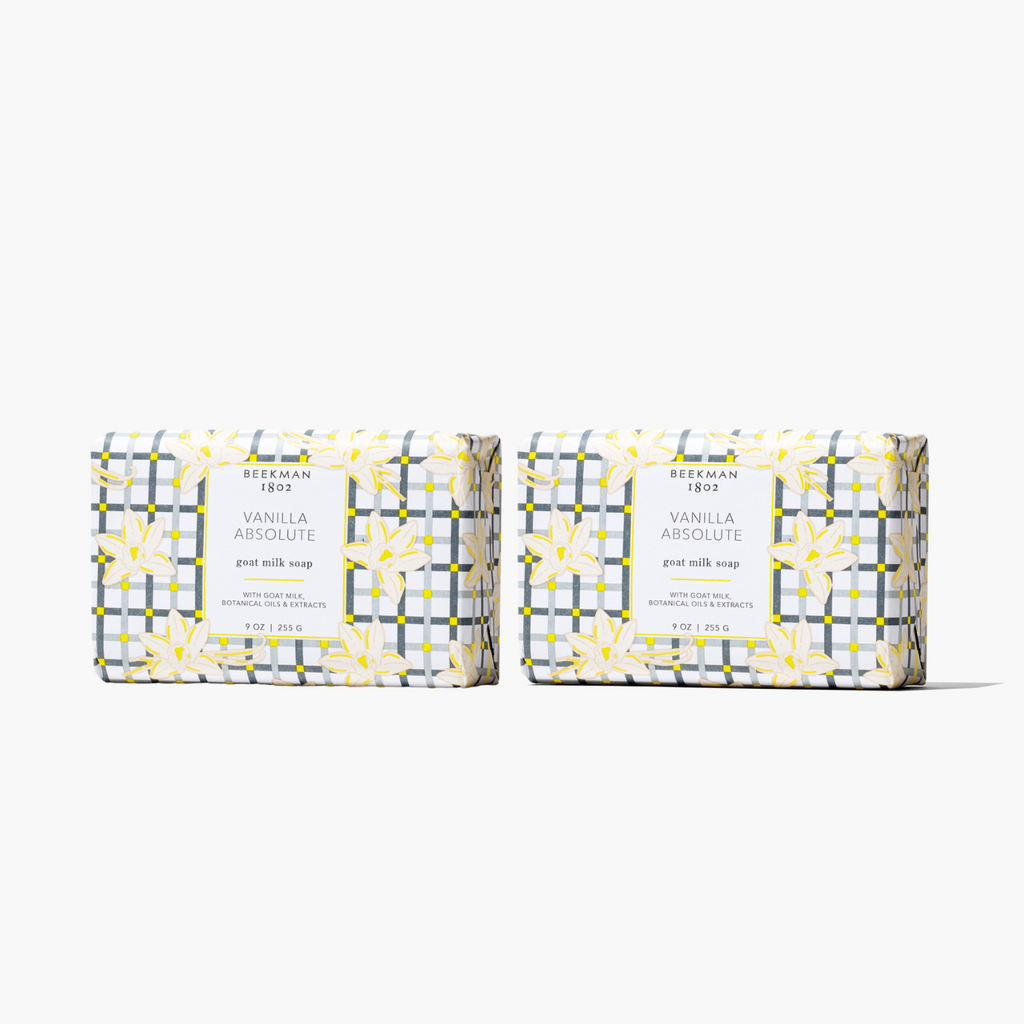 Vanilla Absolute Goat Milk Soap Set of 2