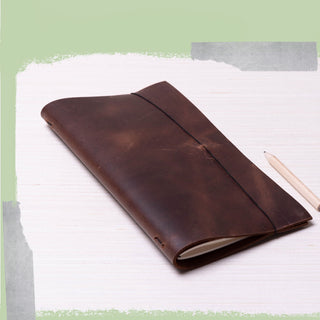 DIY Leather-Bound Journal