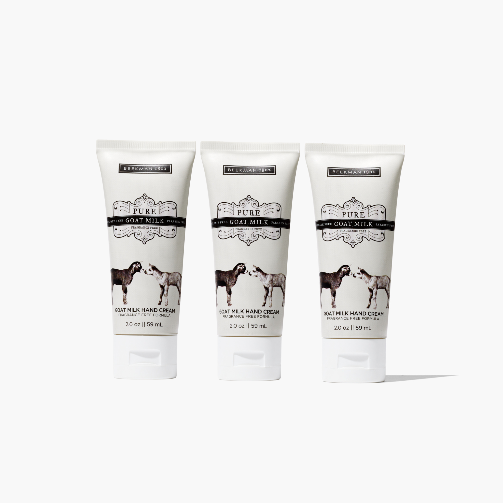Pure Goat Milk Mini Hand Cream Set of 3