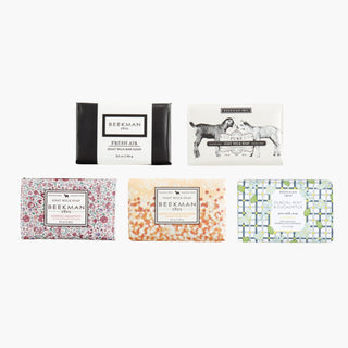 The Emerald Clean 5-Piece Palm-Sized Goat Milk Soap Set