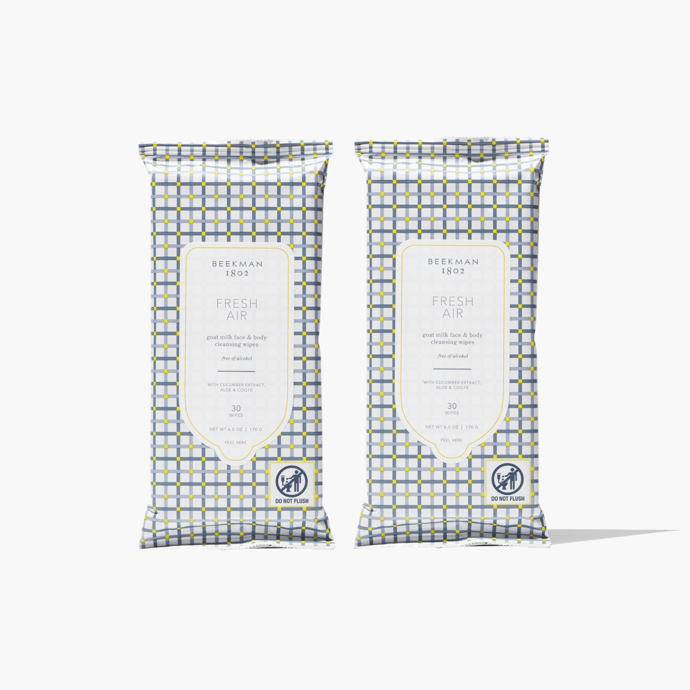 Fresh Air Wipes Set of 2