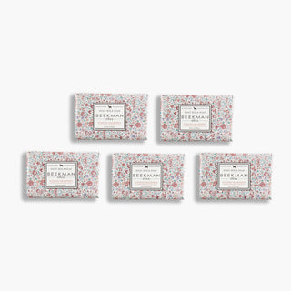 Honeyed Grapefruit Palm-Sized Goat Milk Bar Soap Set of 5