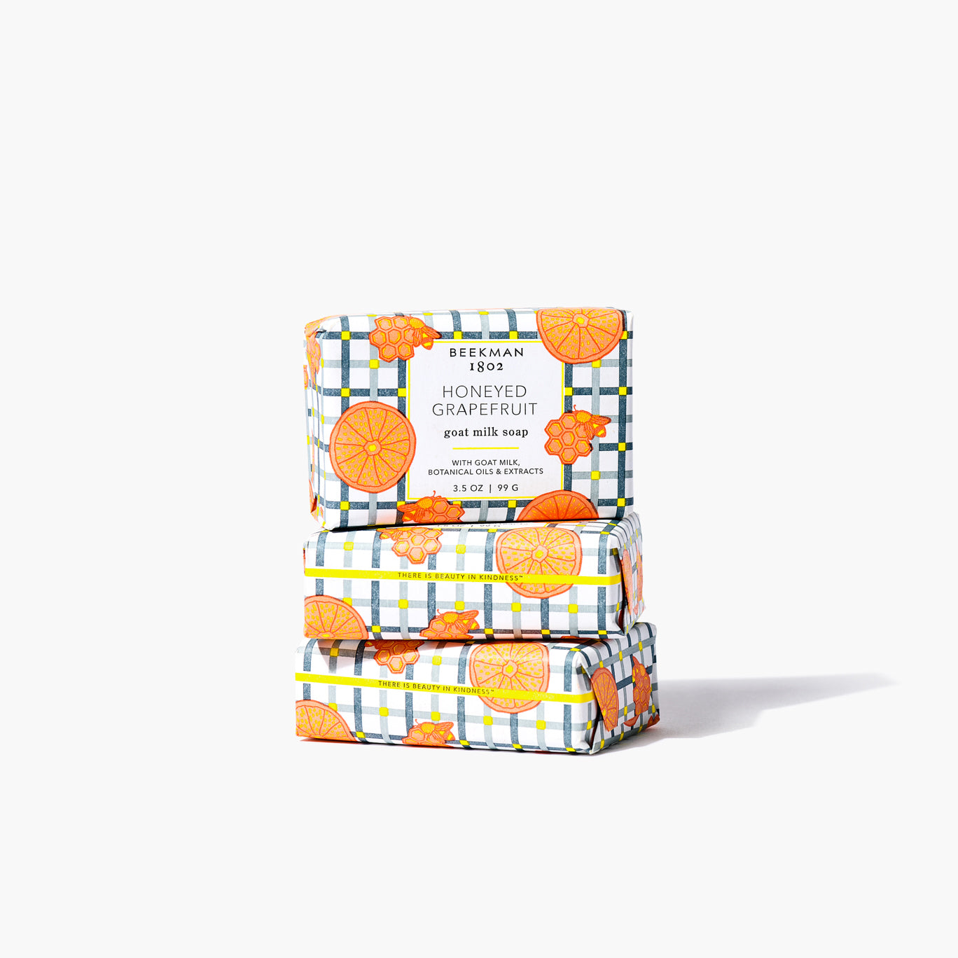 Honeyed Grapefruit 3-Pack Palm-Sized Bar Soap Set