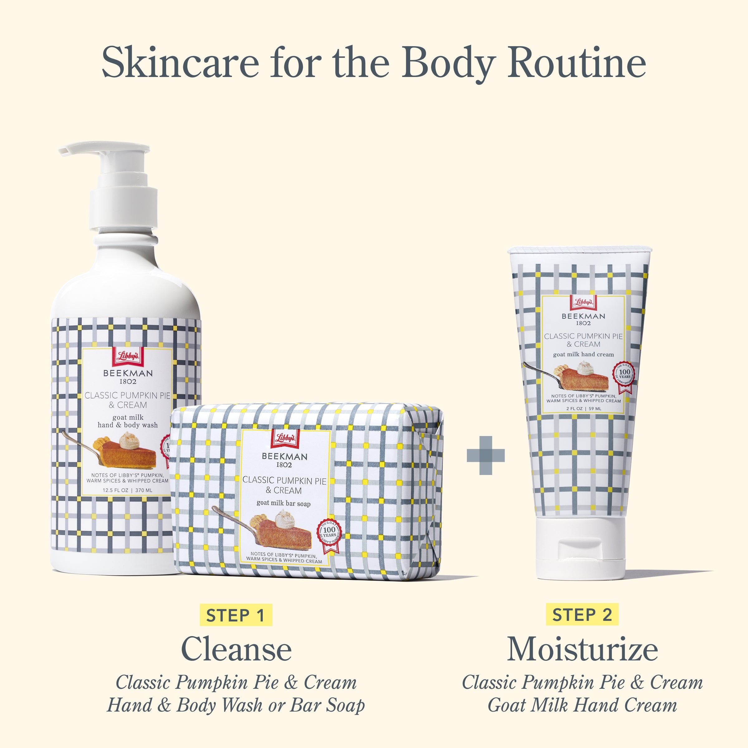 Beekman 1802 x Libby’s® Classic Pumpkin Pie & Cream Goat Milk Soap