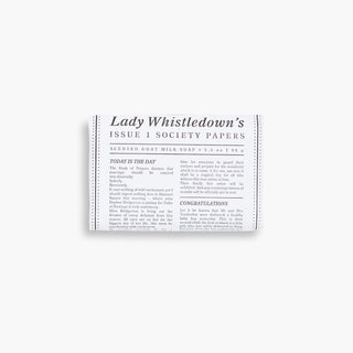 Edition 1 Lady Whistledown Palm-Sized Goat Milk Soap