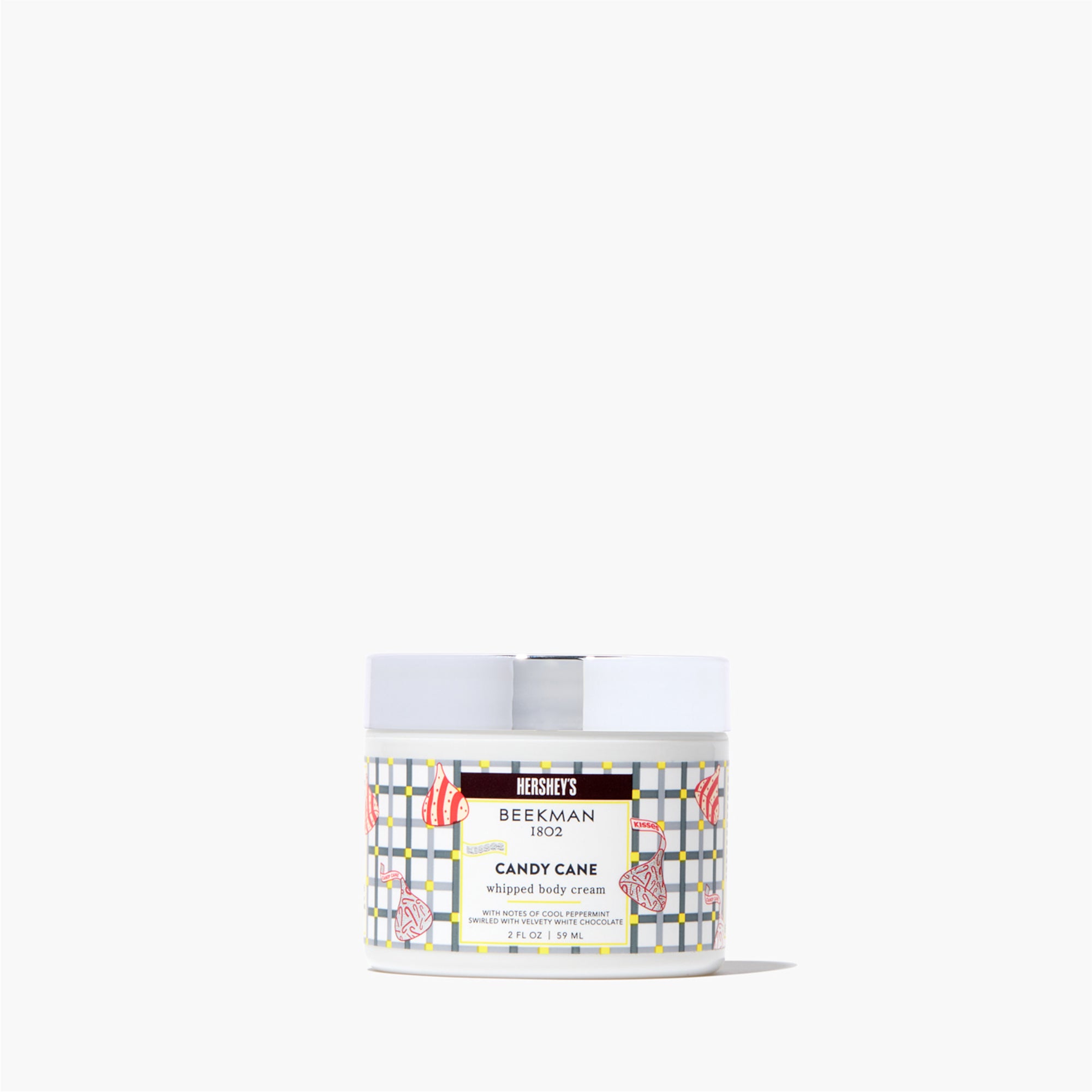 Limited-Edition Beekman 1802 x HERSHEY’S KISSES Candy Cane Whipped Body Cream