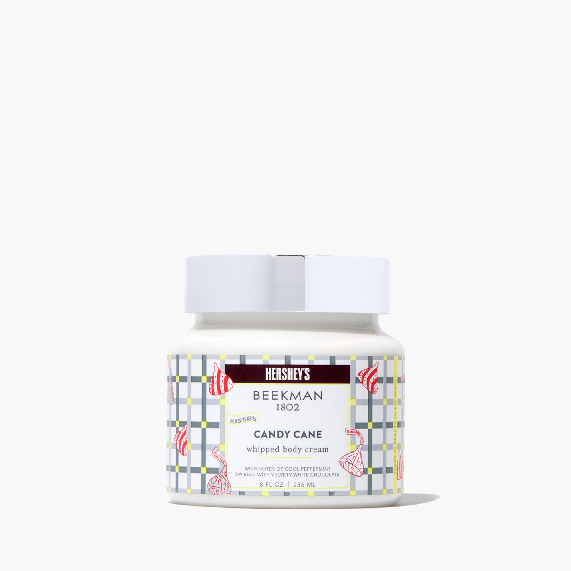 Limited-Edition Beekman 1802 x HERSHEY’S KISSES Candy Cane Whipped Body Cream
