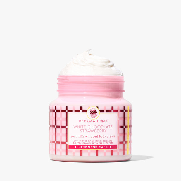 White Chocolate Strawberry Whipped Body Cream
