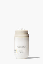 Bottle of Beekman 1802's Bloom Cream Daily Moisturizer Regular on a white background. 