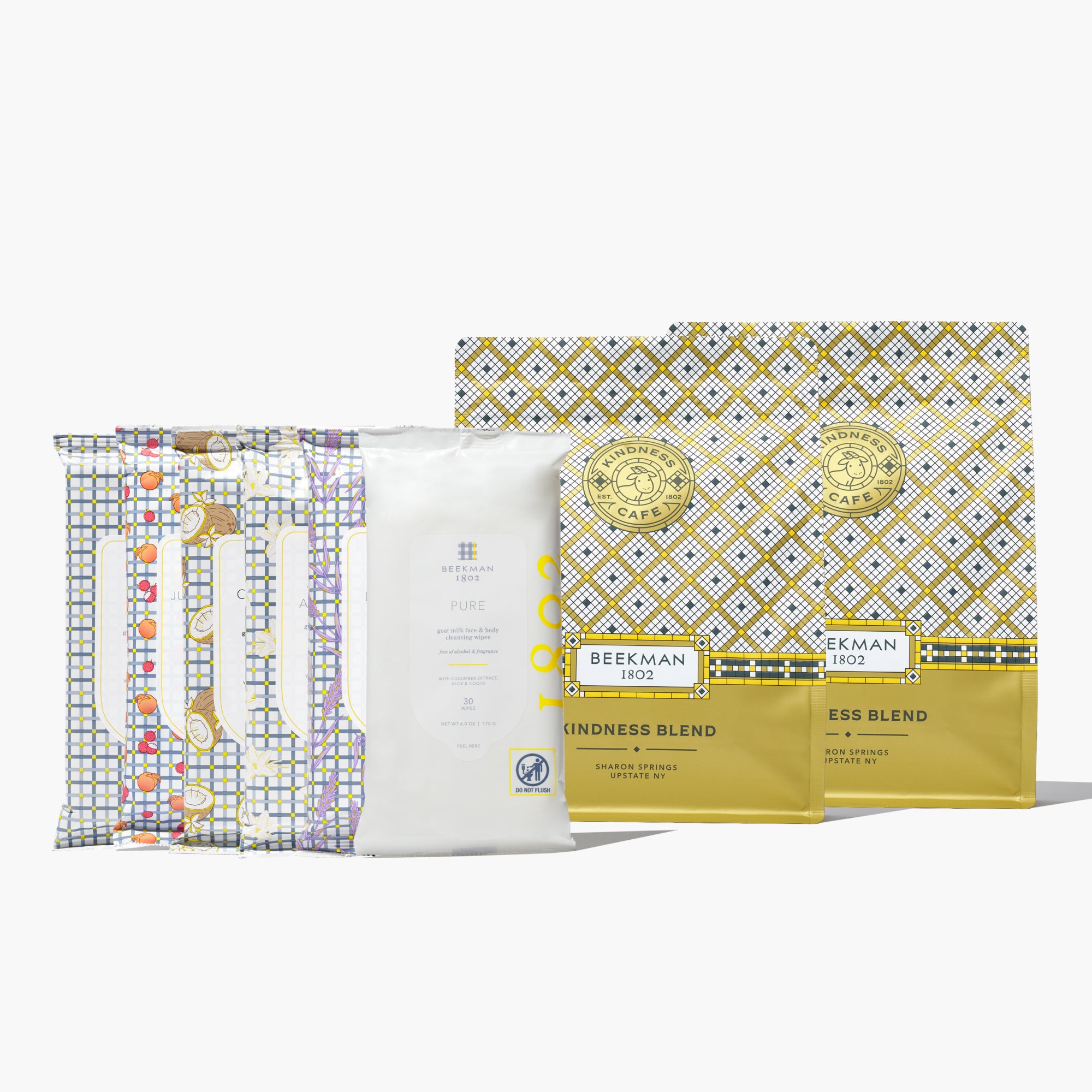 The Kindness Set of 6 Facial Cleansing Wipes