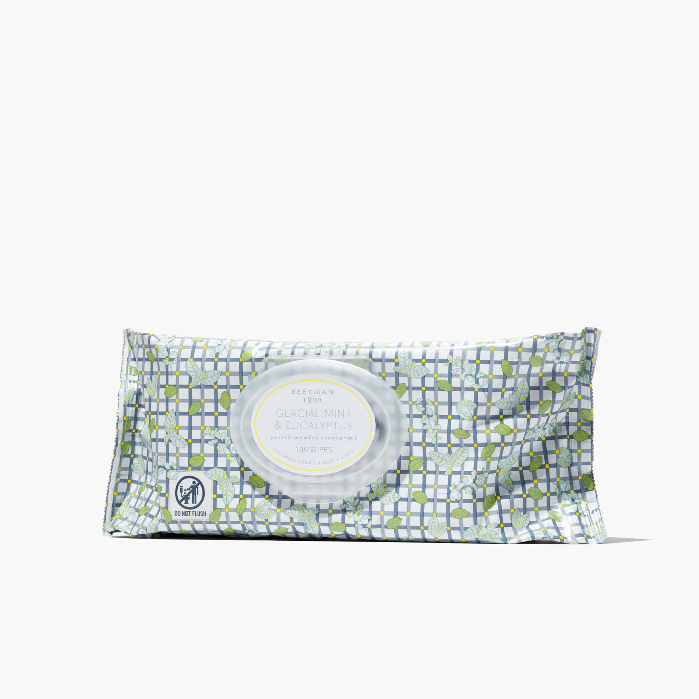 Supersized Glacial Mint & Eucalyptus Face Wipes 100 CT