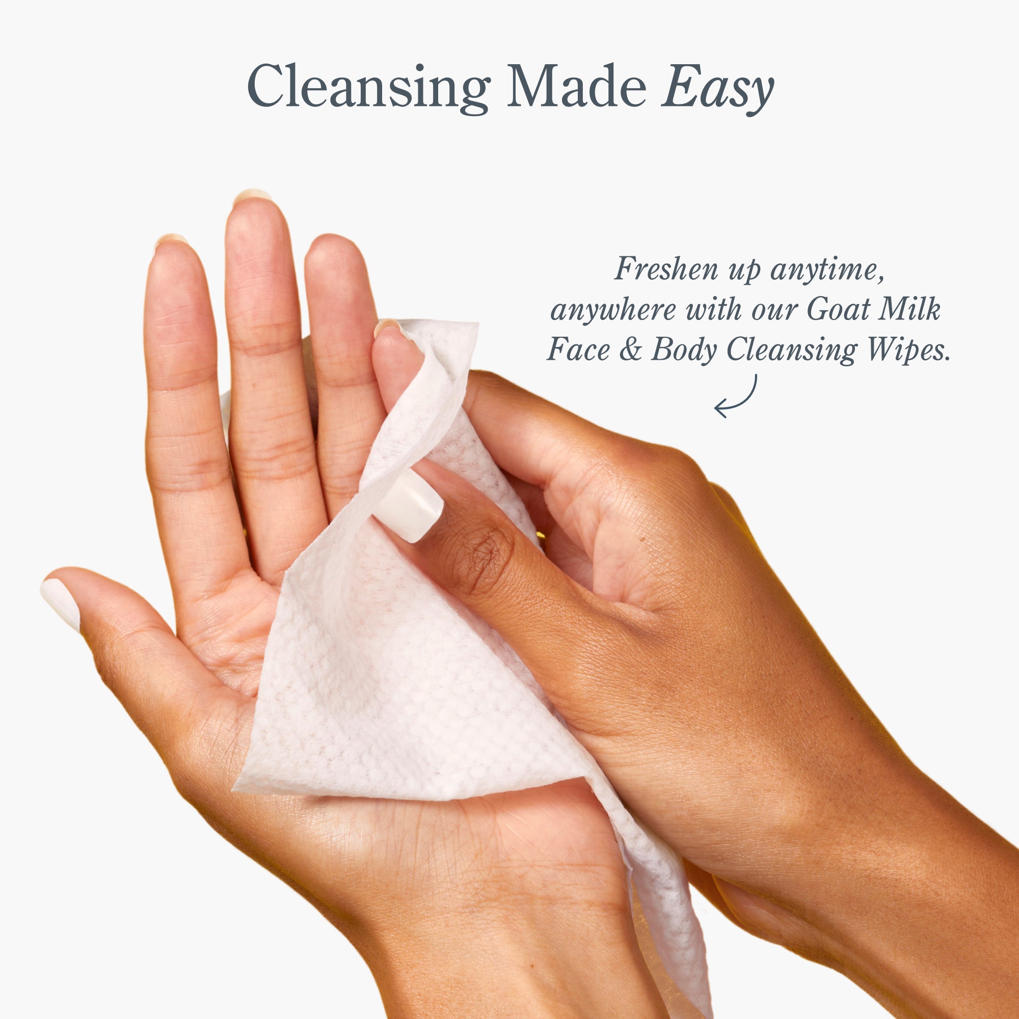 Juicy Peachy Lychee Facial Cleansing Wipes