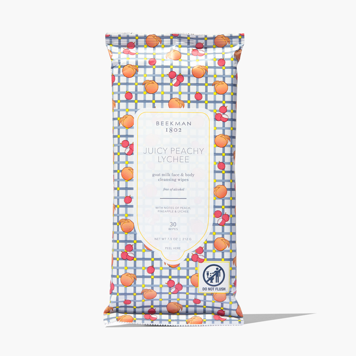Juicy Peachy Lychee Facial Cleansing Wipes