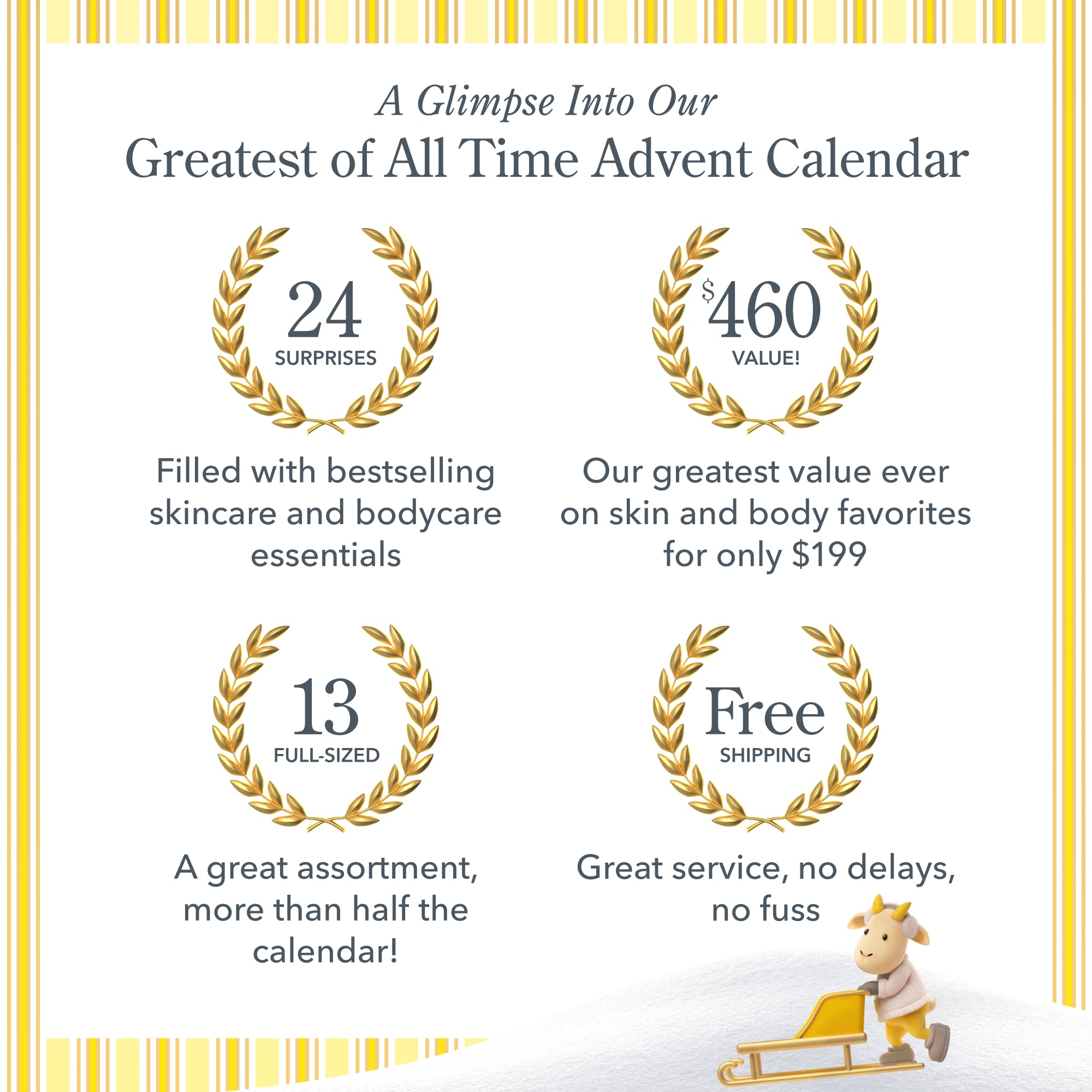 The G.O.A.T. Advent Calendar [NO ADVENT BOX]