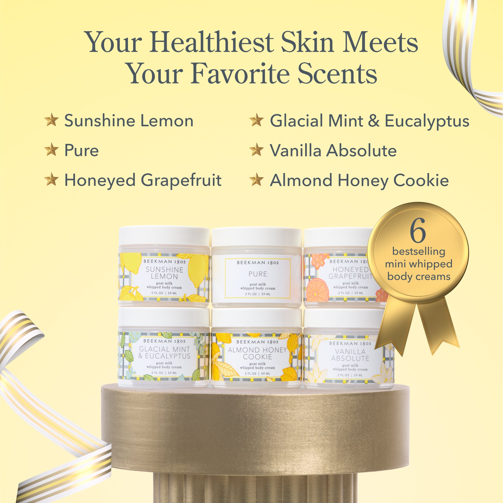 Whipped Wonders 6-Piece Mini Whipped Body Cream Gift Set