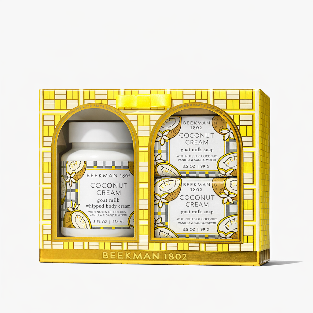 Holiday in Paradise Coconut Cream Bodycare Gift Set