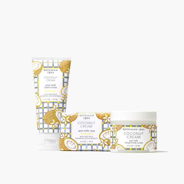 Holiday in Paradise Coconut Cream Bodycare Gift Set