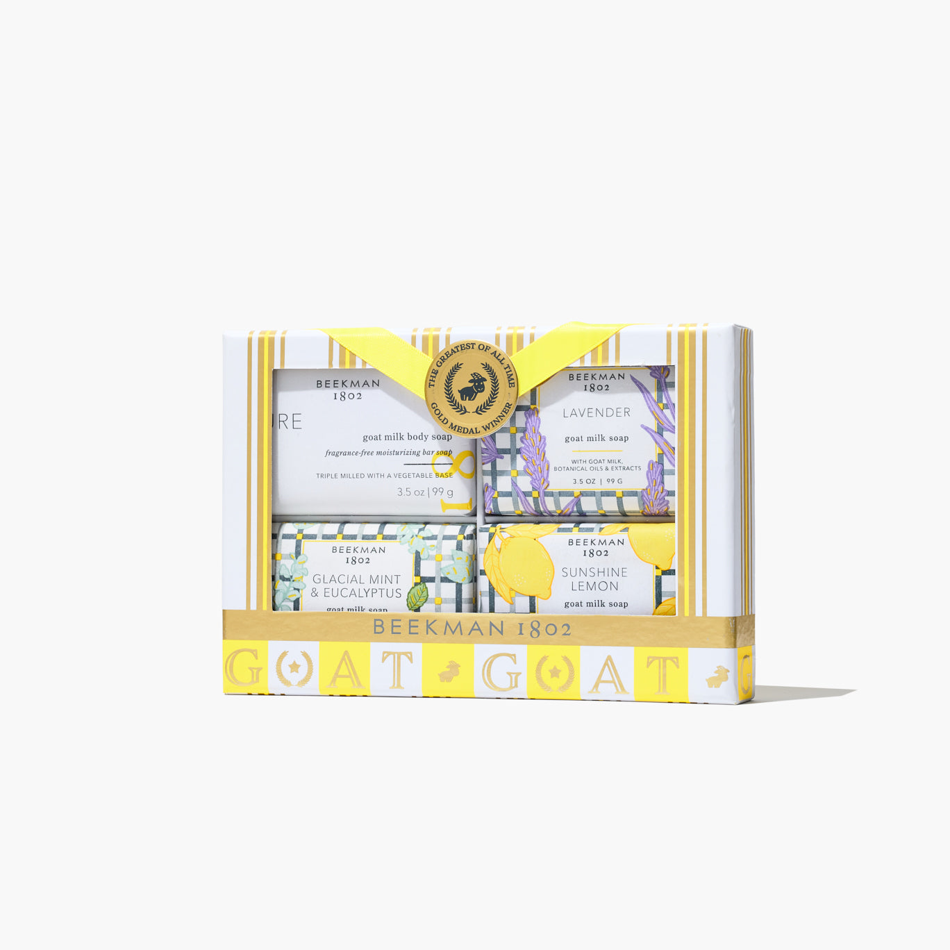 4-Piece Travel-Sized Bar Soap Gift Set