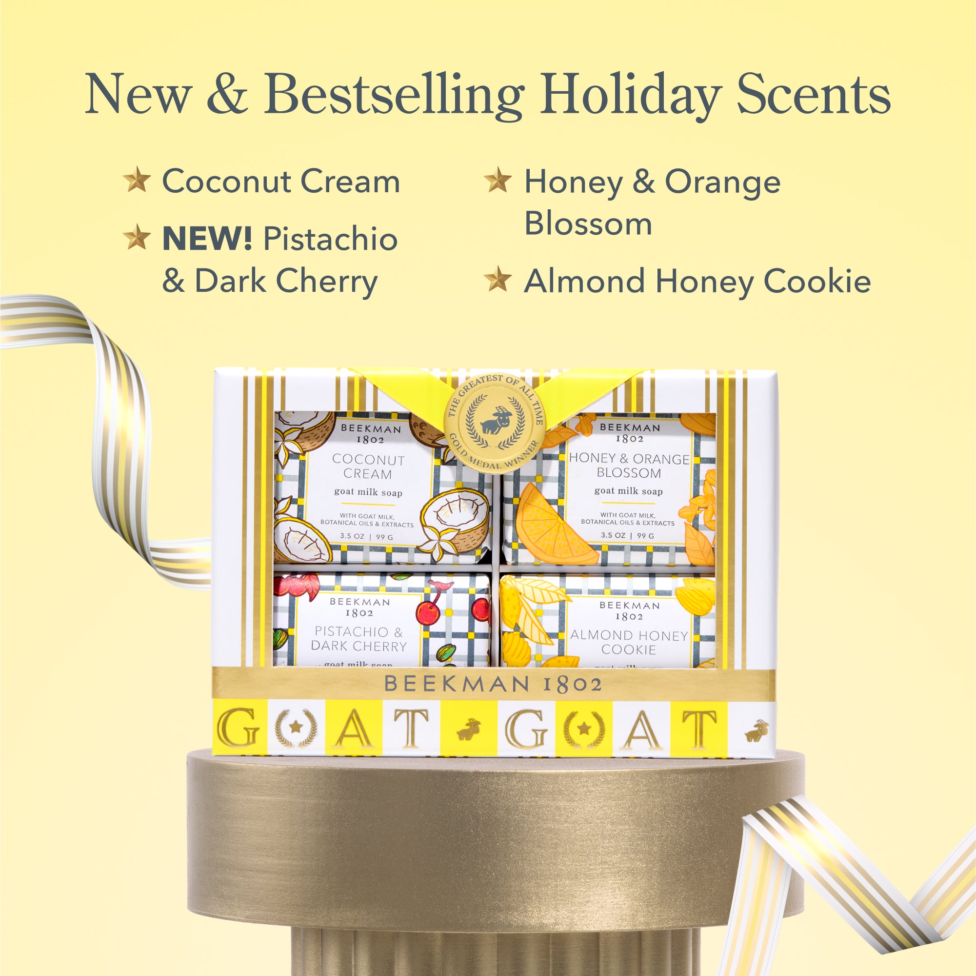 Sudsy Sensations 4-Piece Travel-Sized Bar Soap Gift Set