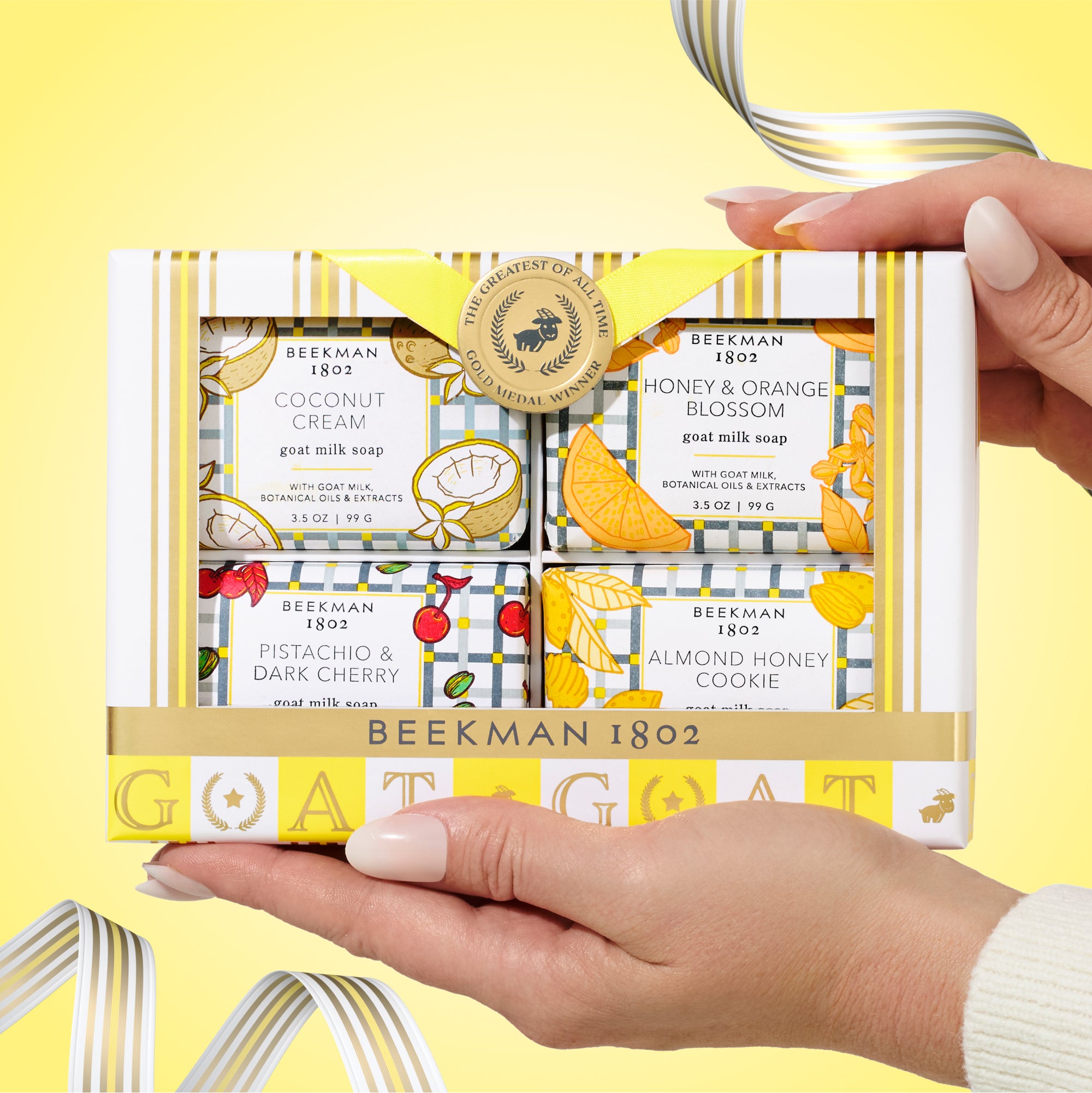 Sudsy Sensations 4-Piece Travel-Sized Bar Soap Gift Set