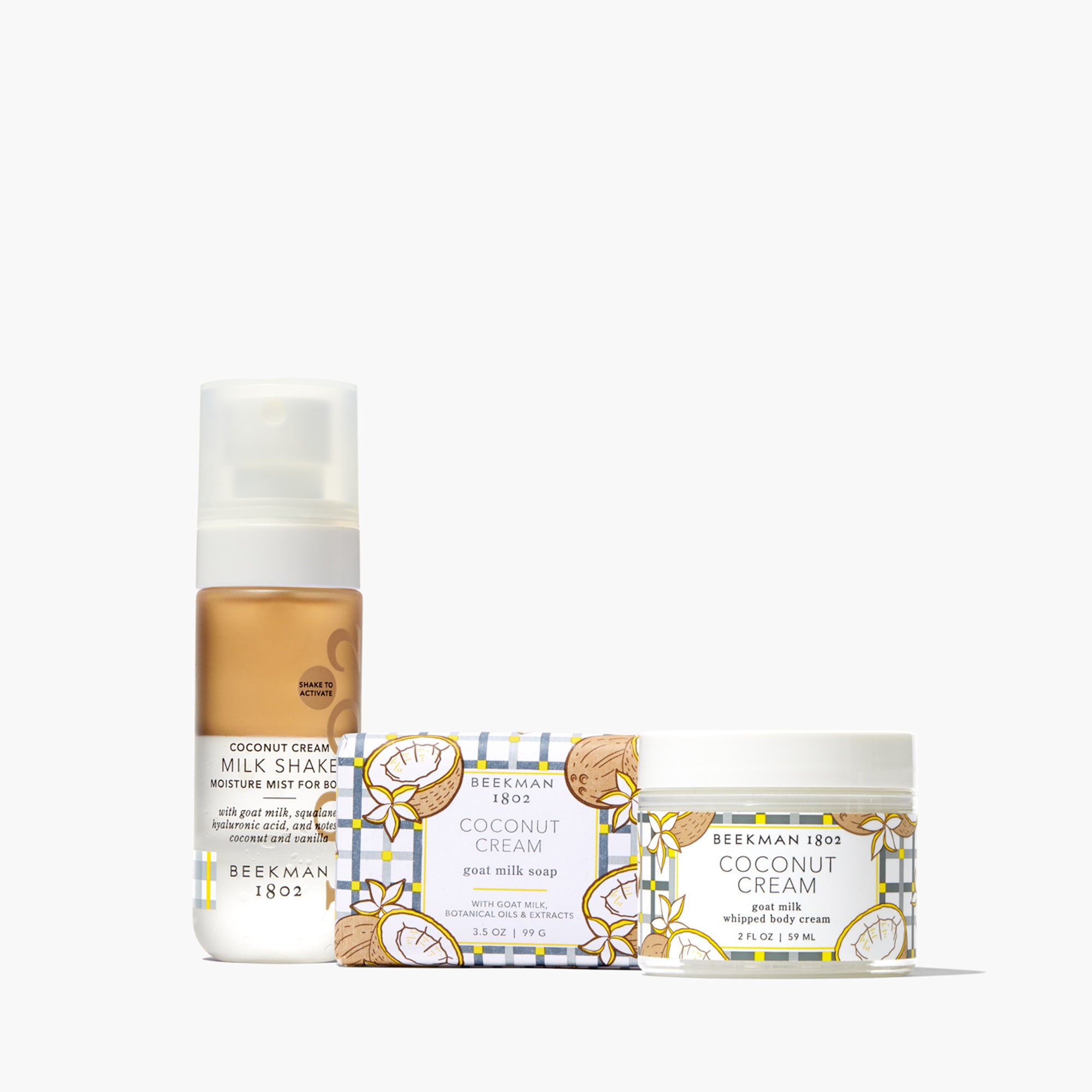 Holiday in Paradise Coconut Cream 3-Piece Bodycare Gift Set