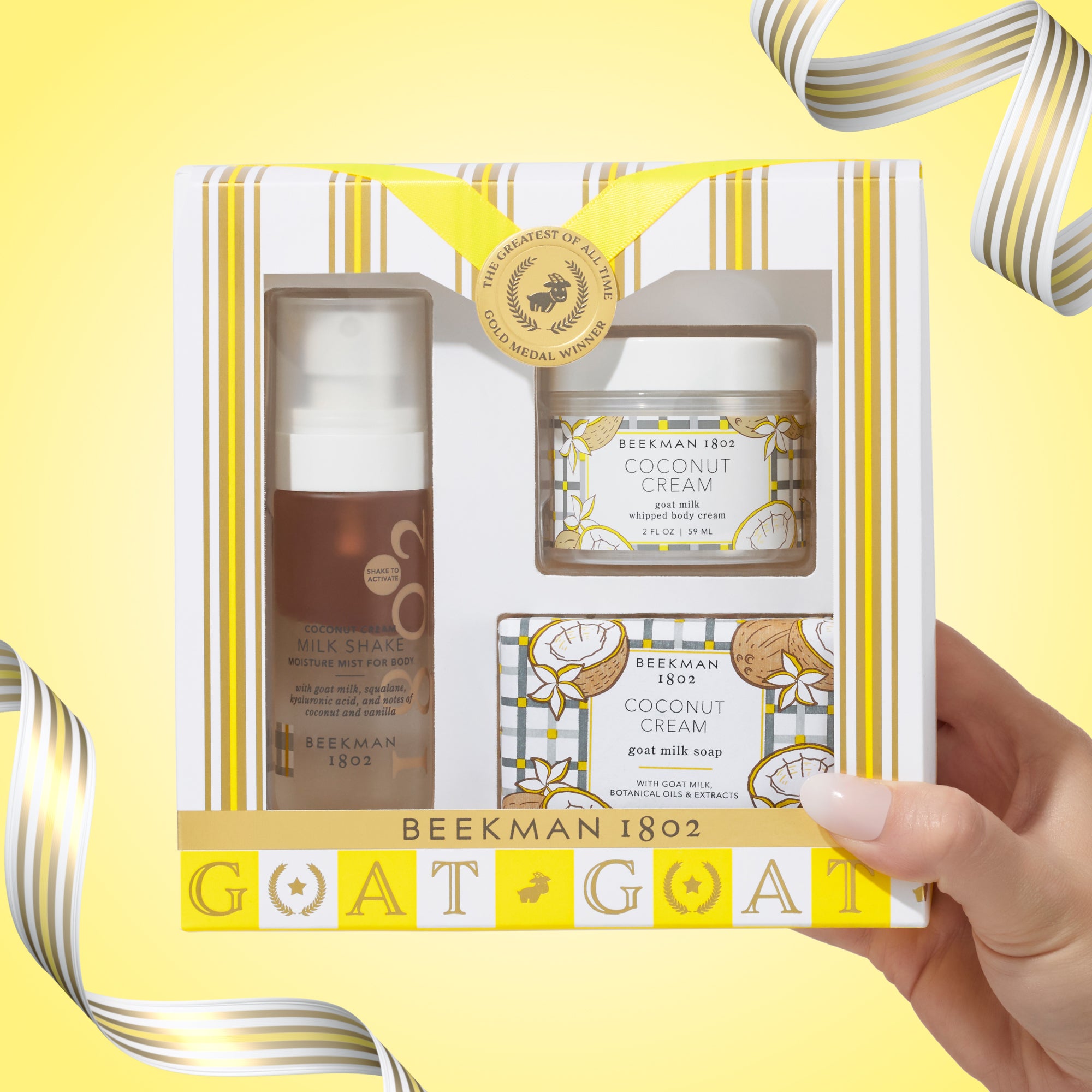 Holiday in Paradise Coconut Cream 3-Piece Bodycare Gift Set
