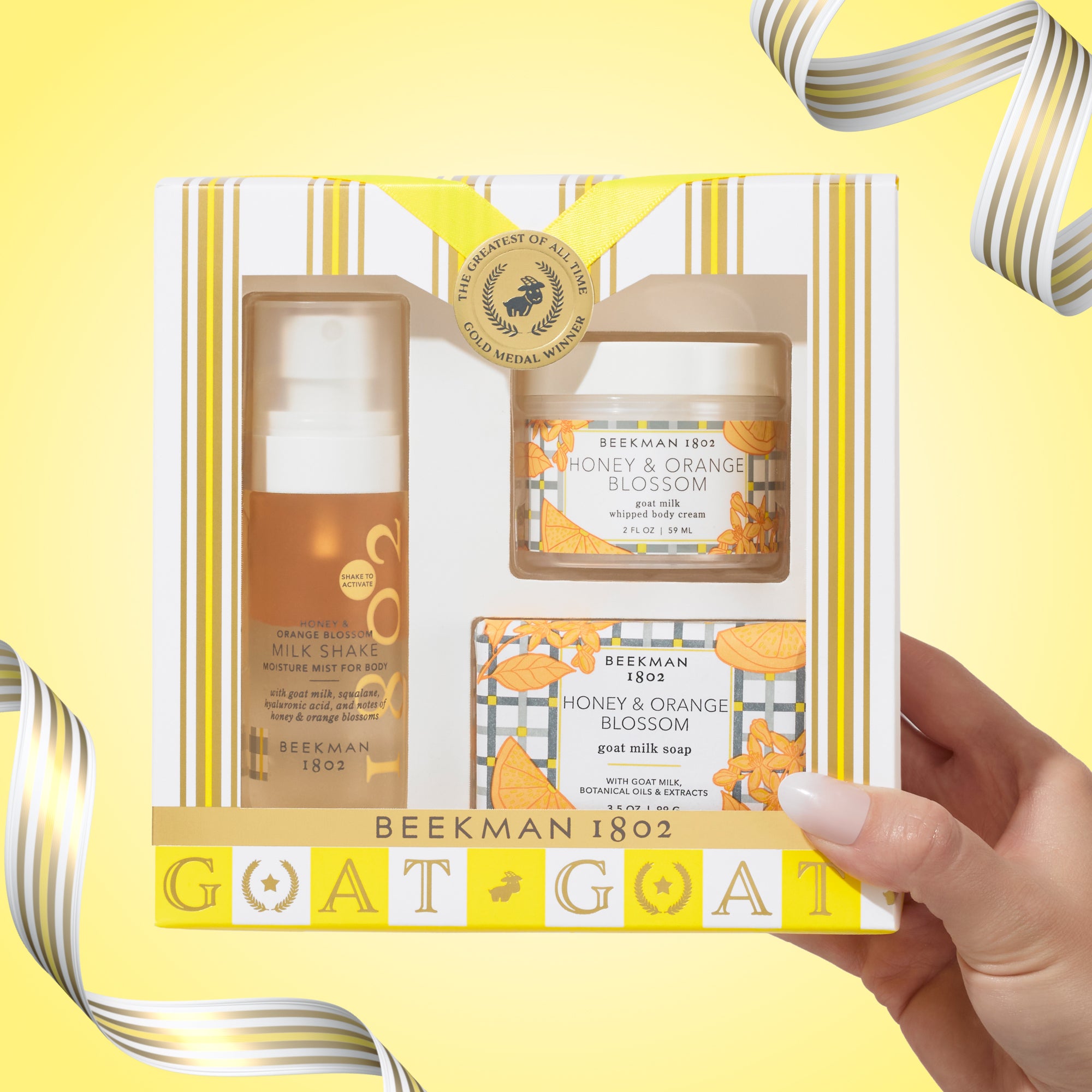 Sweet Escape Honey & Orange Blossom 3-Piece Bodycare Gift Set