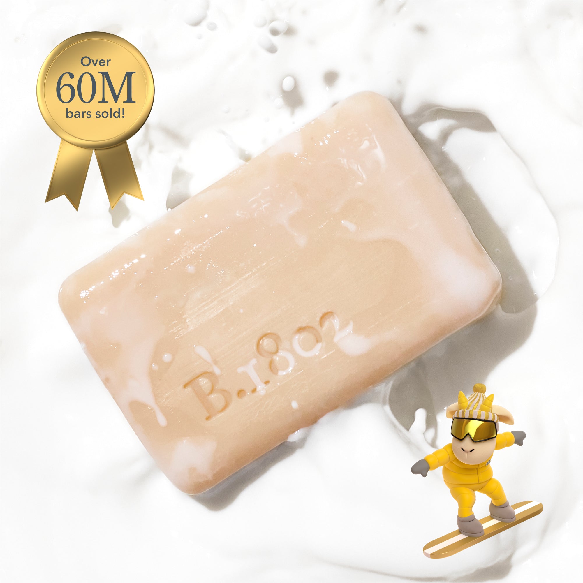 Sudsy Sensations 4-Piece Travel-Sized Bar Soap Gift Set