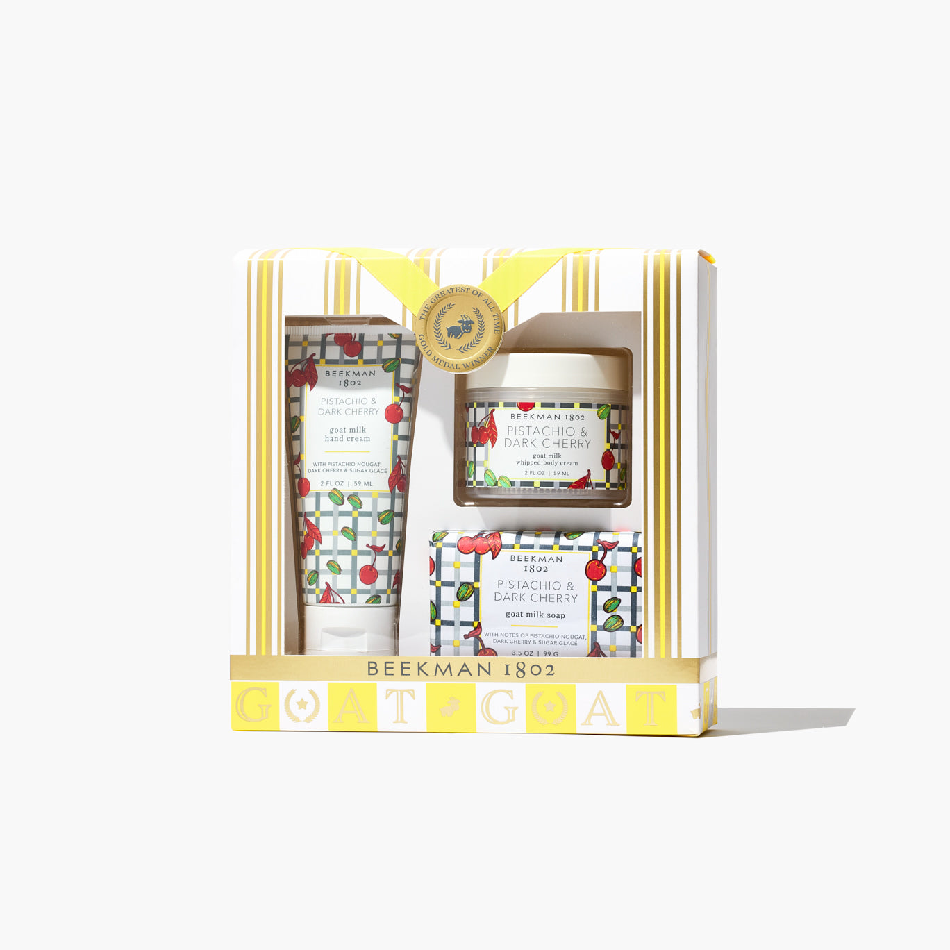 Pistachio Dark Cherry Sampler Set