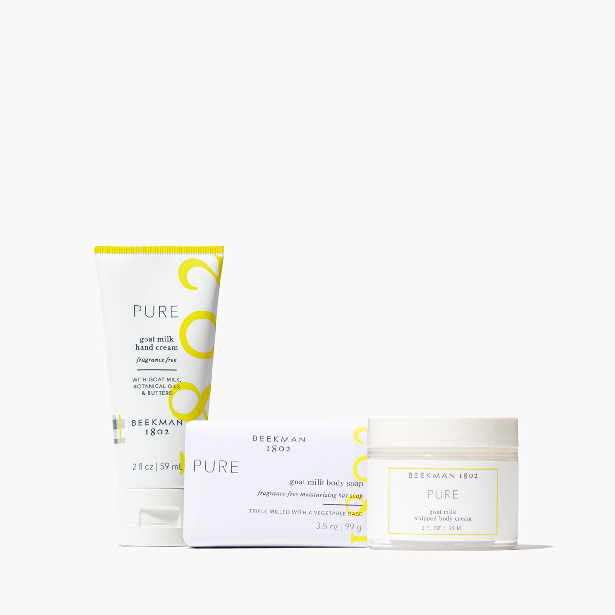 The Classic G.O.A.T. Pure 3-Piece Bodycare Gift Set