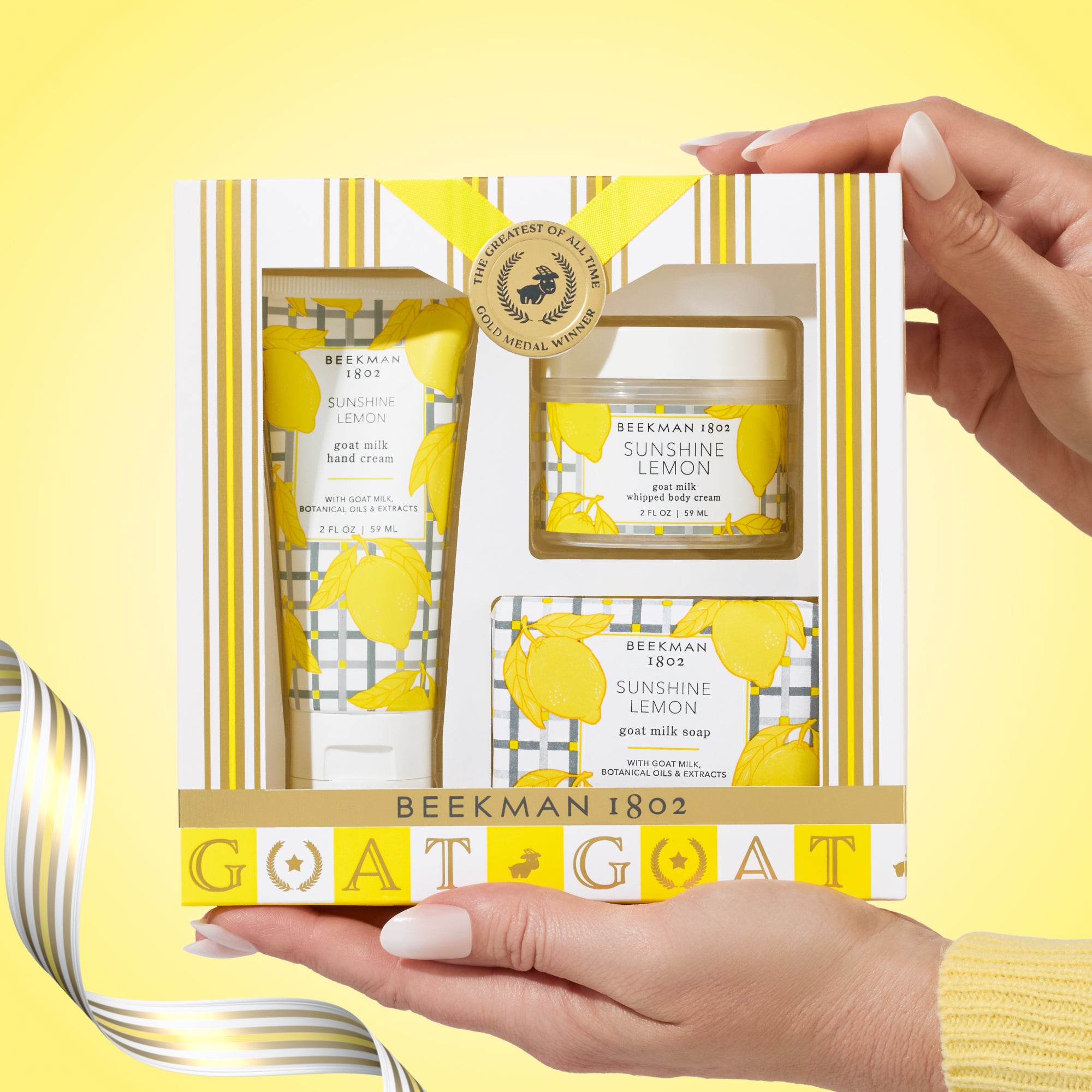 Best of the Zest Sunshine Lemon 3-Piece Discovery Gift Set