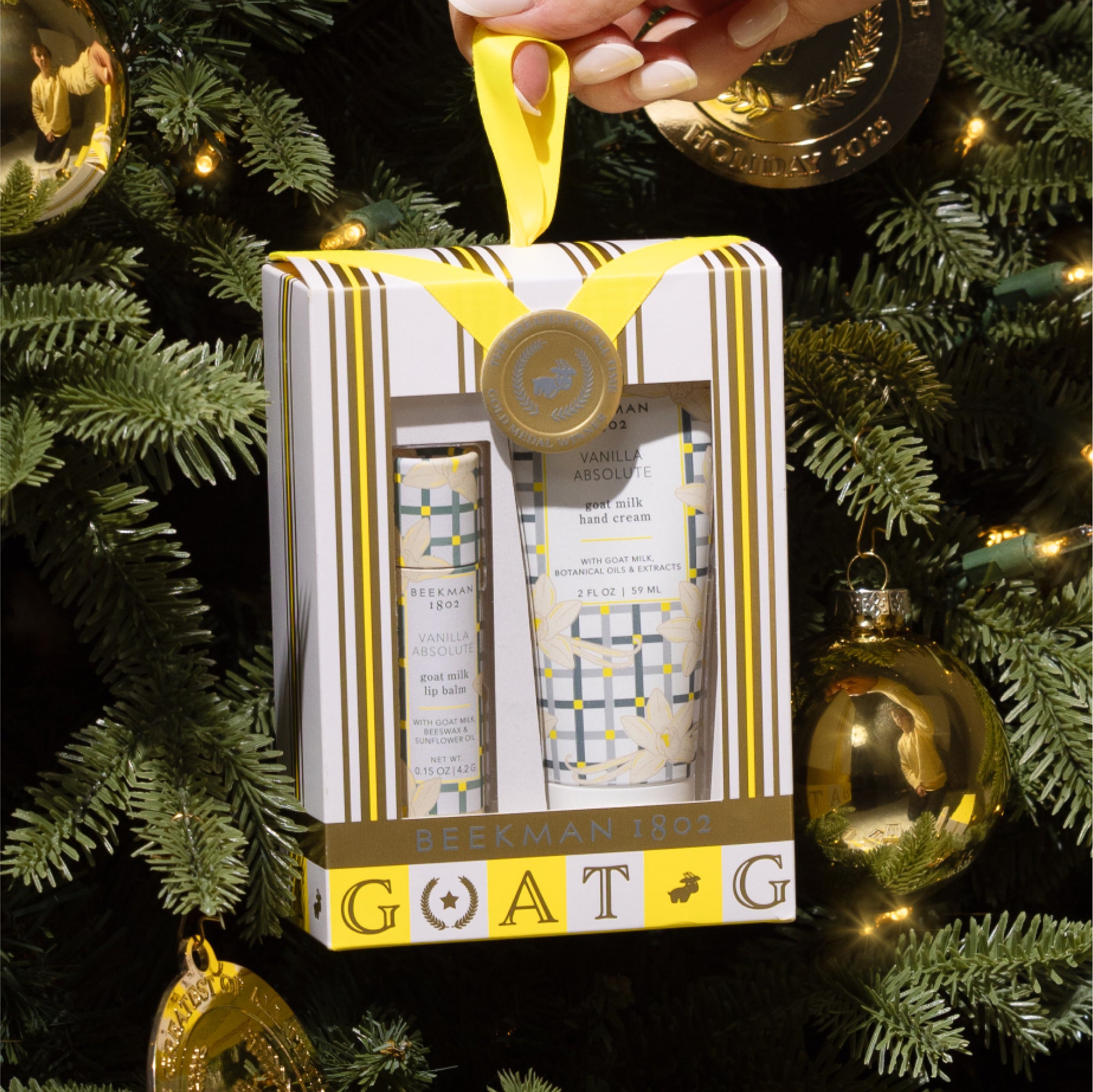 Legendary Luxe Glacial Mint & Eucalyptus Hand & Lip Gift Set