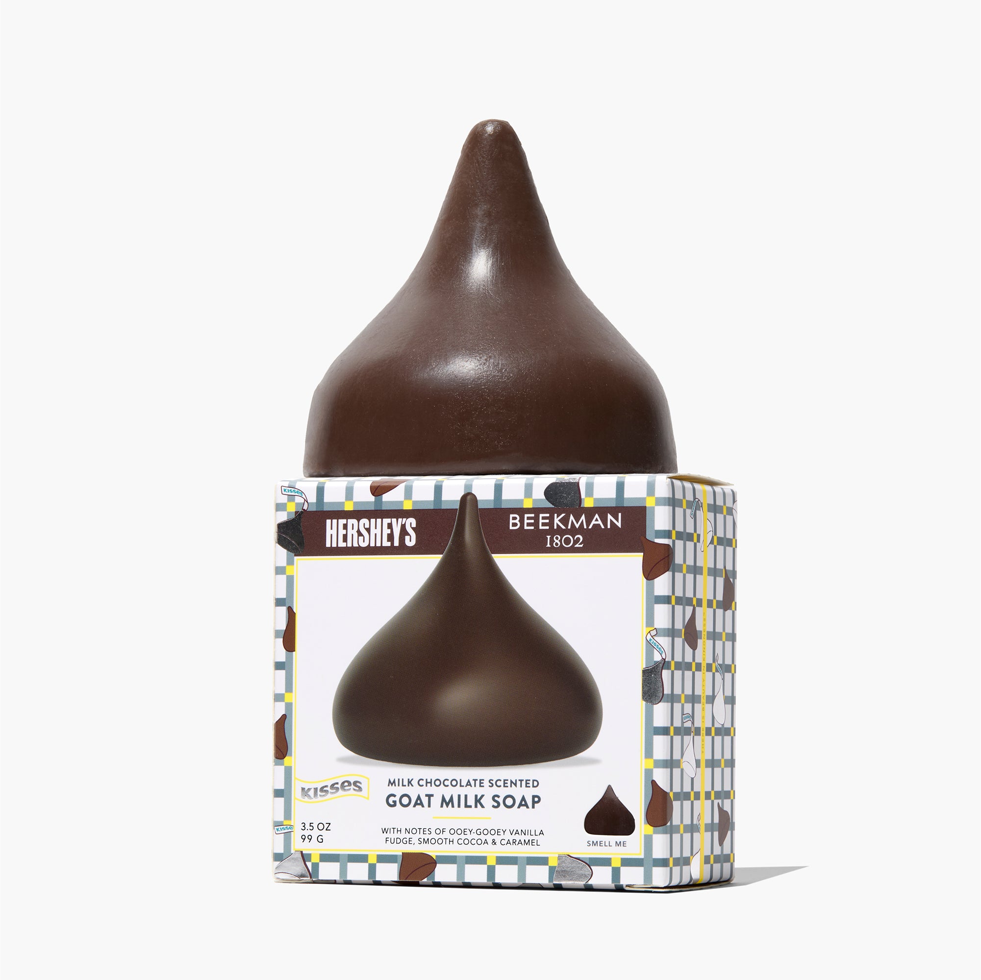 Limited-Edition Beekman 1802 x HERSHEY'S KISSES Milk Chocolate Goat Milk Soap