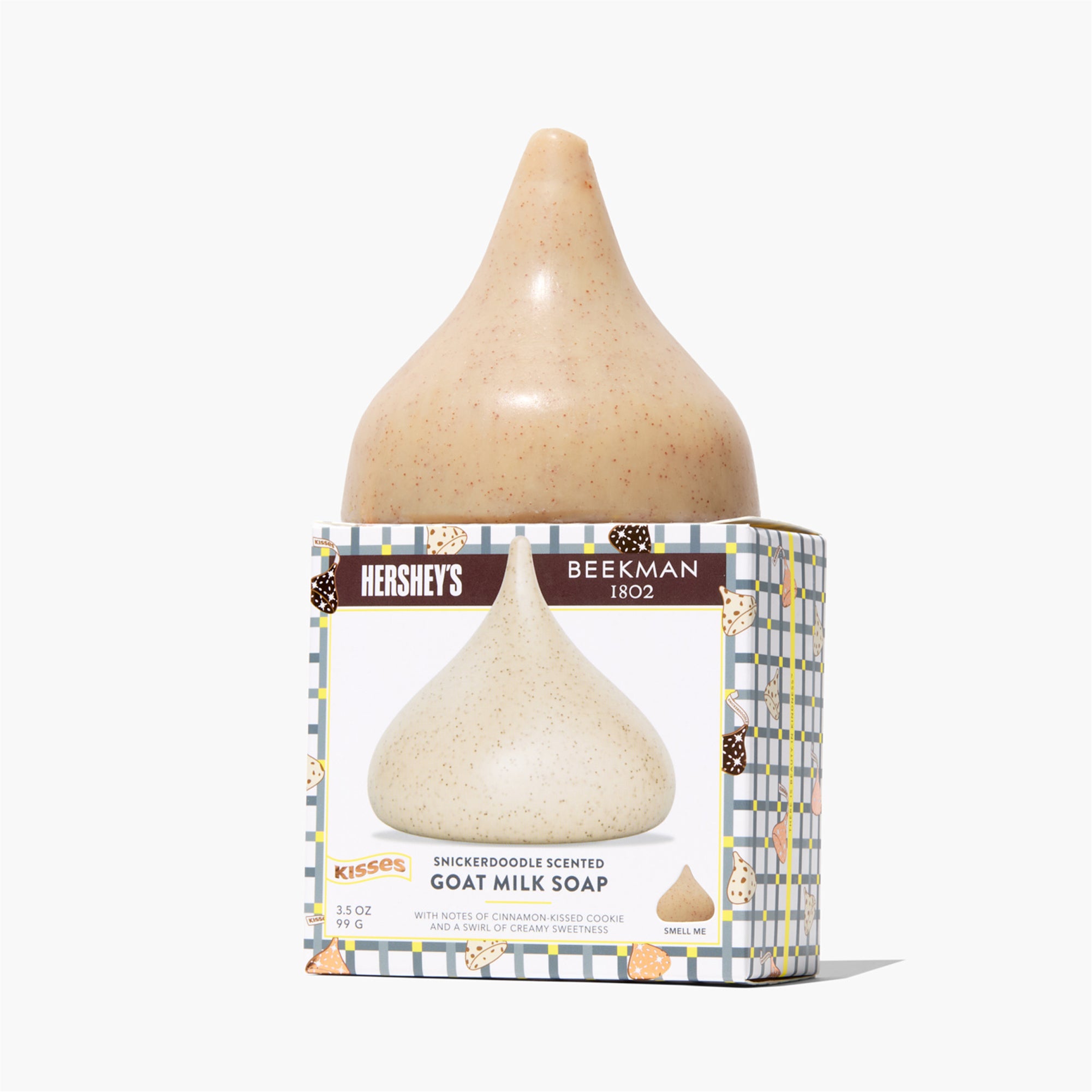 Limited-Edition Beekman 1802 x HERSHEY'S KISSES Snickerdoodle Goat Milk Soap