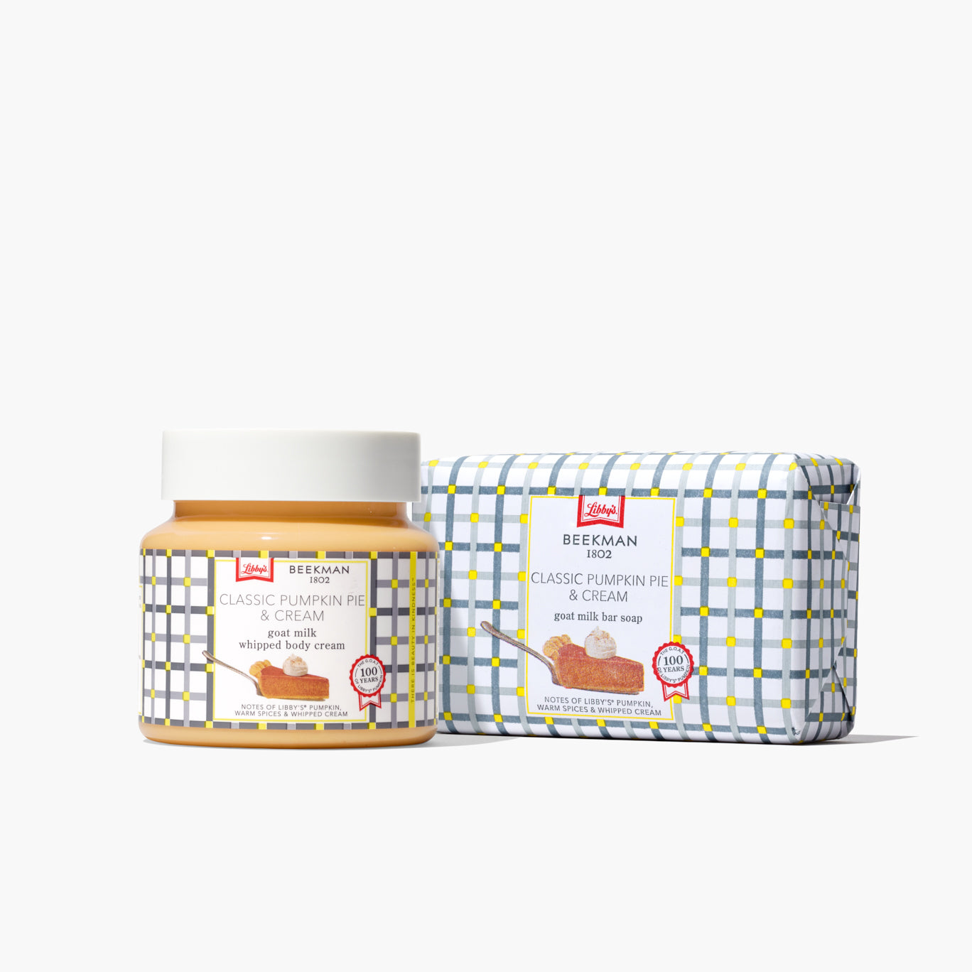 Beekman 1802 x Libby's® Classic Pumpkin Pie & Cream Bodycare Duo