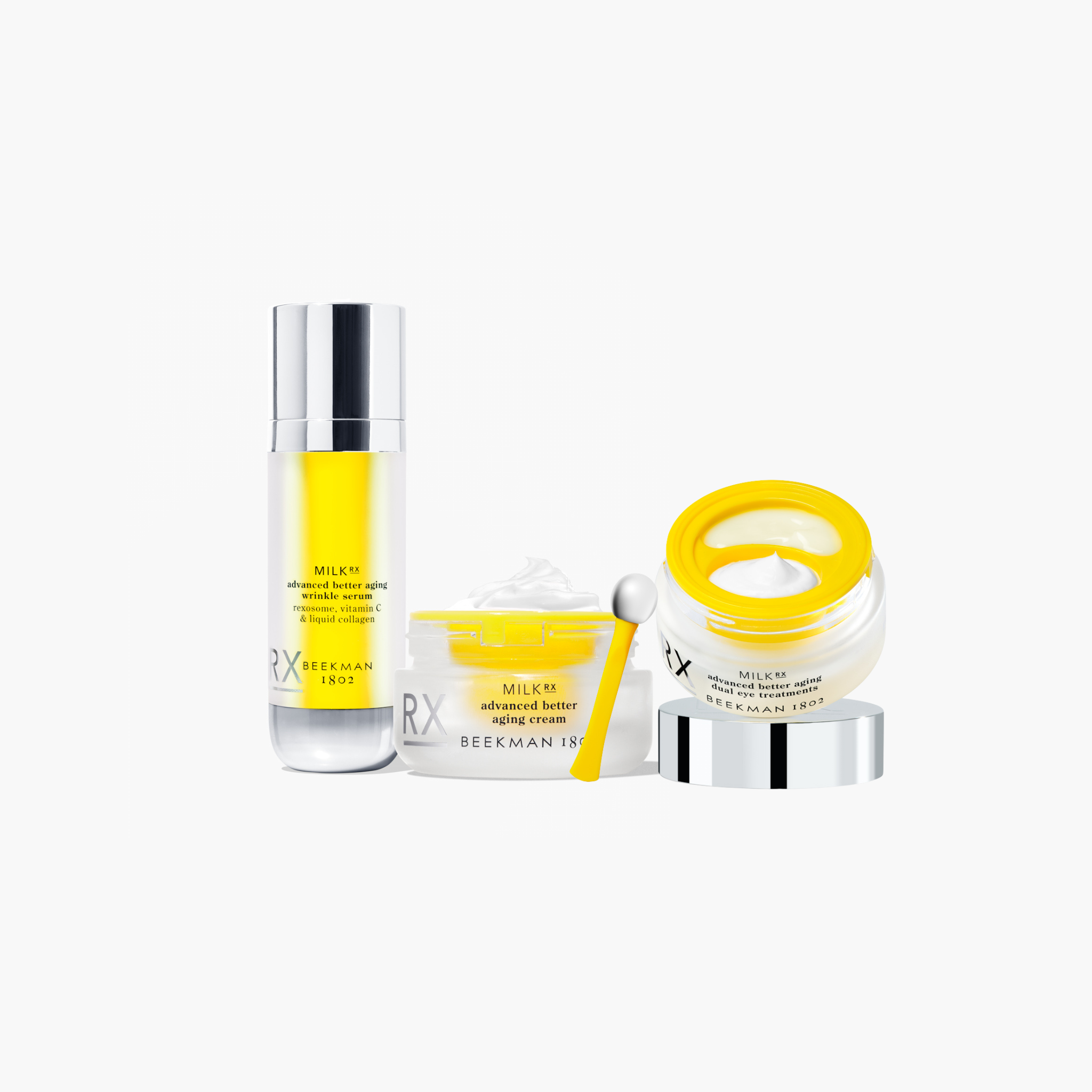Milk RX Trio: 3-Step Better Aging Routine Milk RX Trio: 3-Step Better Aging Routine