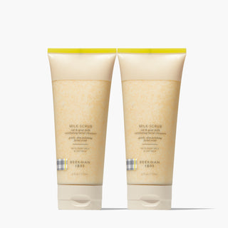 Jumbo Milk Scrub Oat + Goat Milk Exfoliating Facial Cleanser Duo