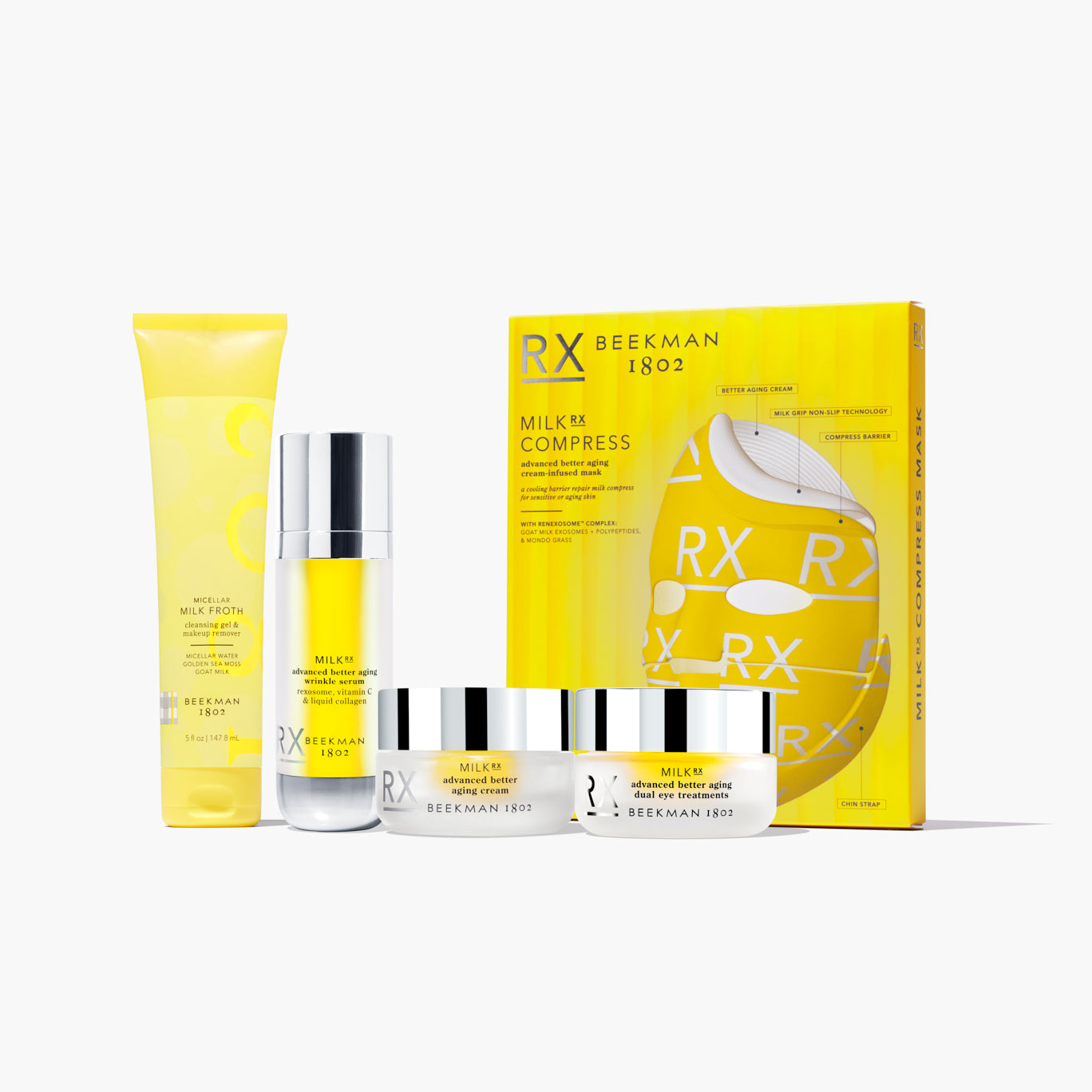 The Milk RX Set: Better Aging Routine