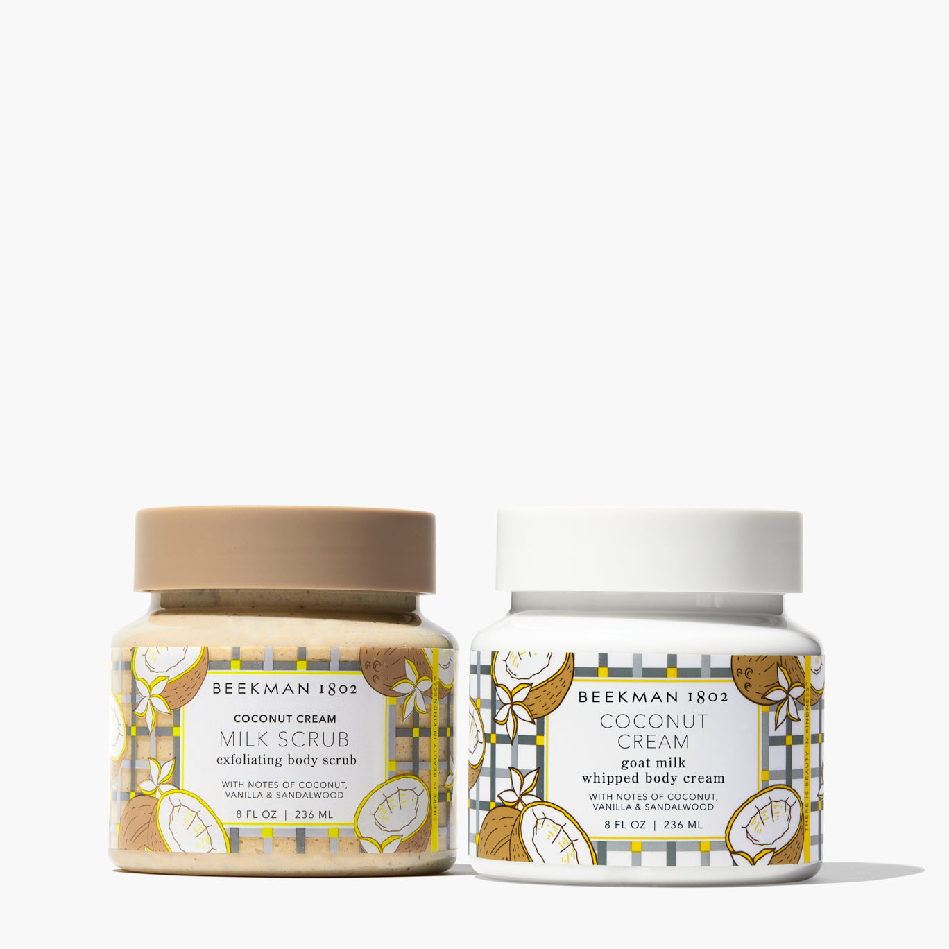 Coconut Cream Scrub & Soften Duo