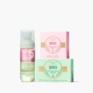 Beekman 1802 x Wicked Pink Goes Good with Green Gift Set