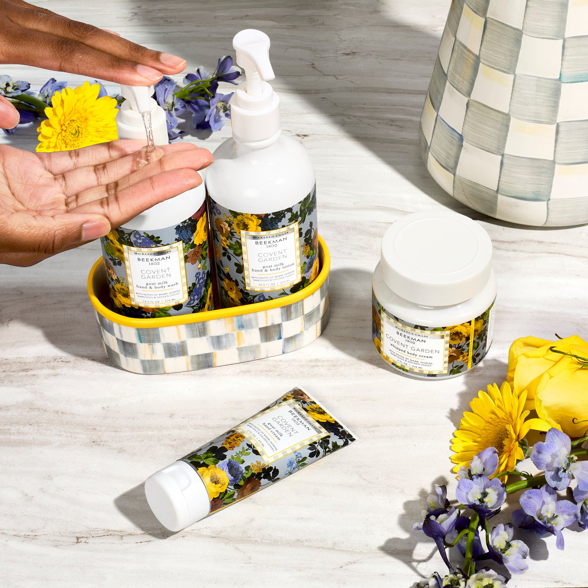 Beekman 1802 x MacKenzie-Childs Covent Garden Goat Milk Lotion