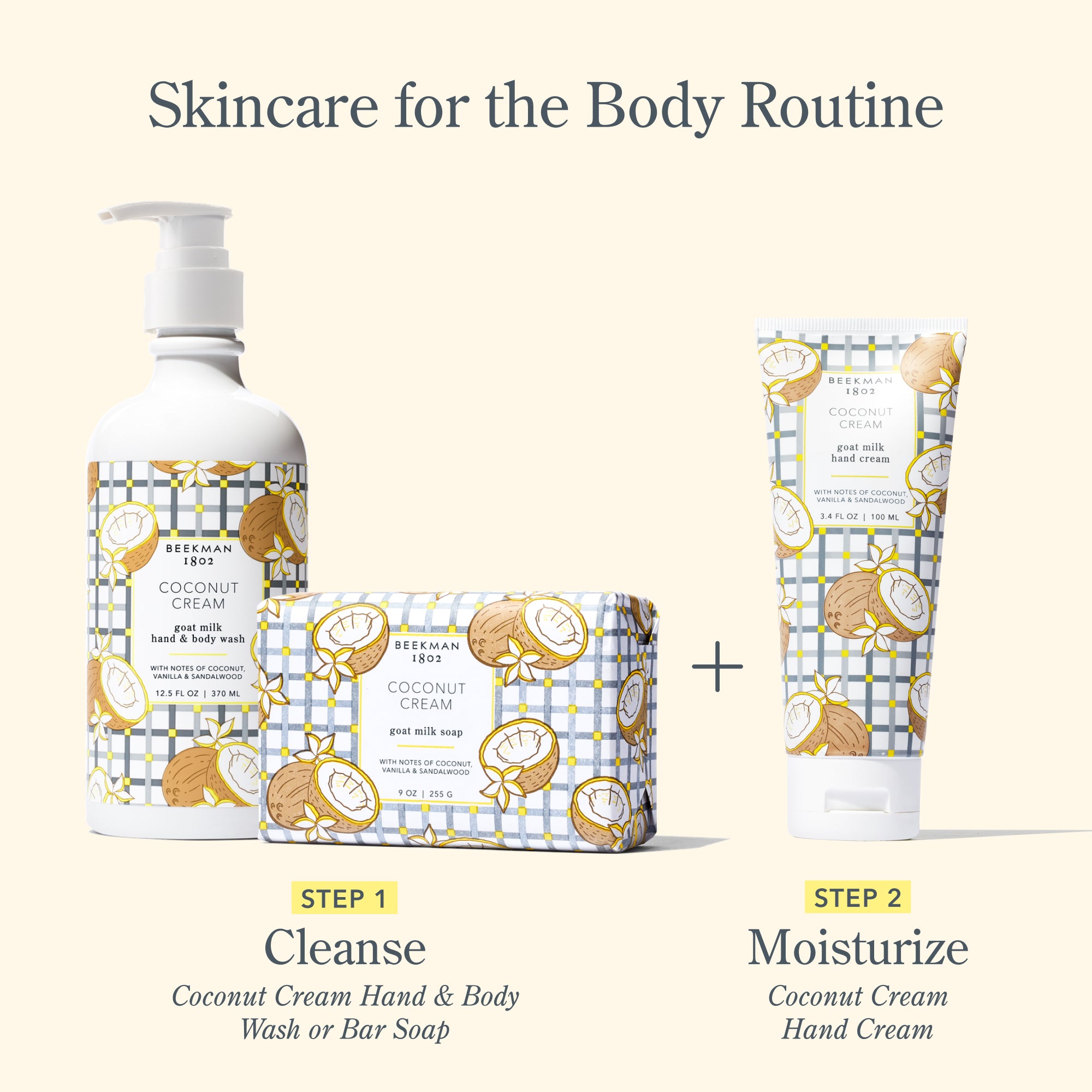 Coconut Cream Bodycare Duo