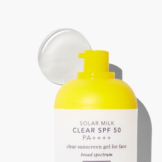 Solar Milk Clear SPF 50 Sunscreen Gel for Face