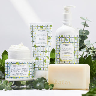 Glacial Mint & Eucalyptus 3-Pack Palm-Sized Bar Soap Set