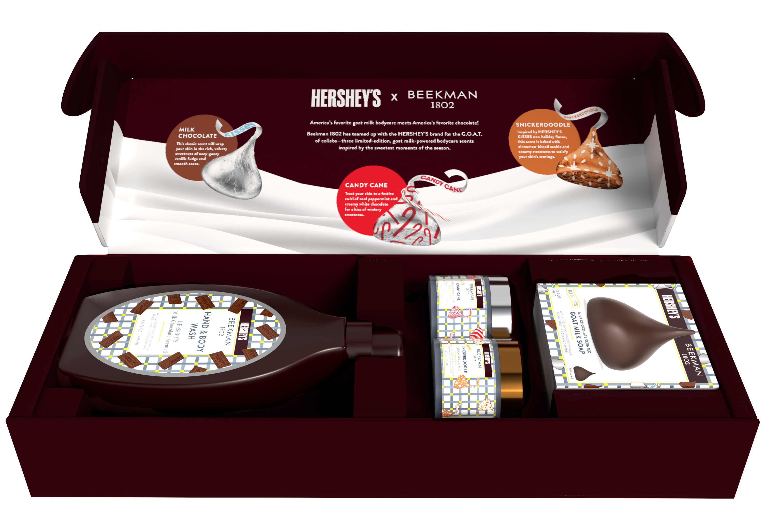 Limited Edition Beekman 1802 x HERSHEY's Bodycare Gift Set