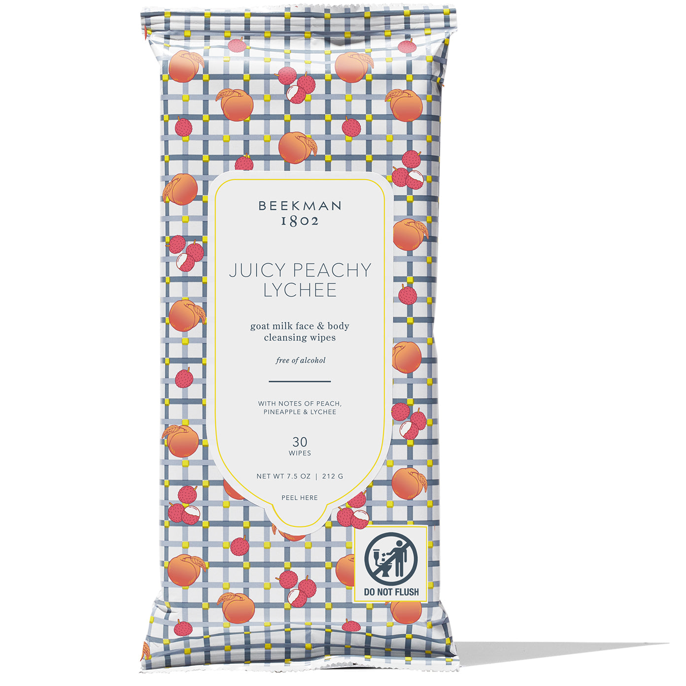Juicy Peachy Lychee Facial Cleansing Wipes