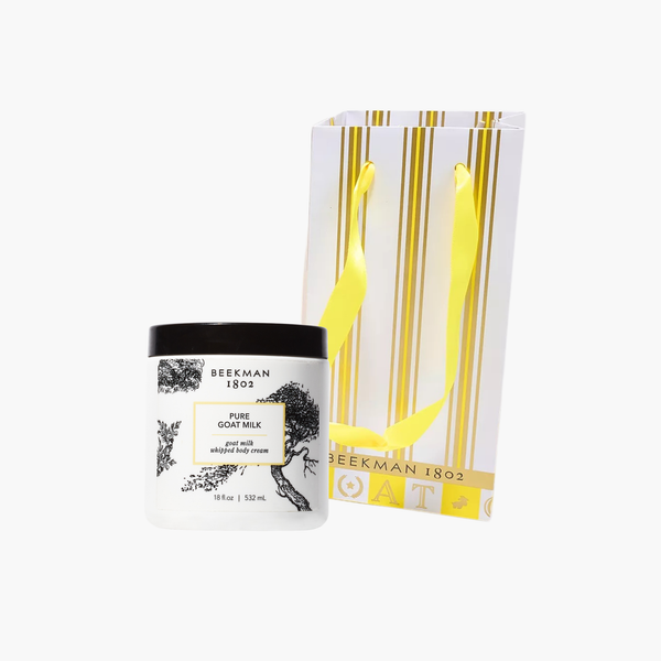 Supersized Pure Goat Milk Whipped Body Cream + Gift Bag
