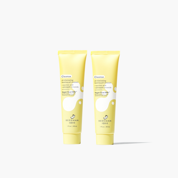 Mini Oil Eliminating Foaming Gel Cleanser Set of 2