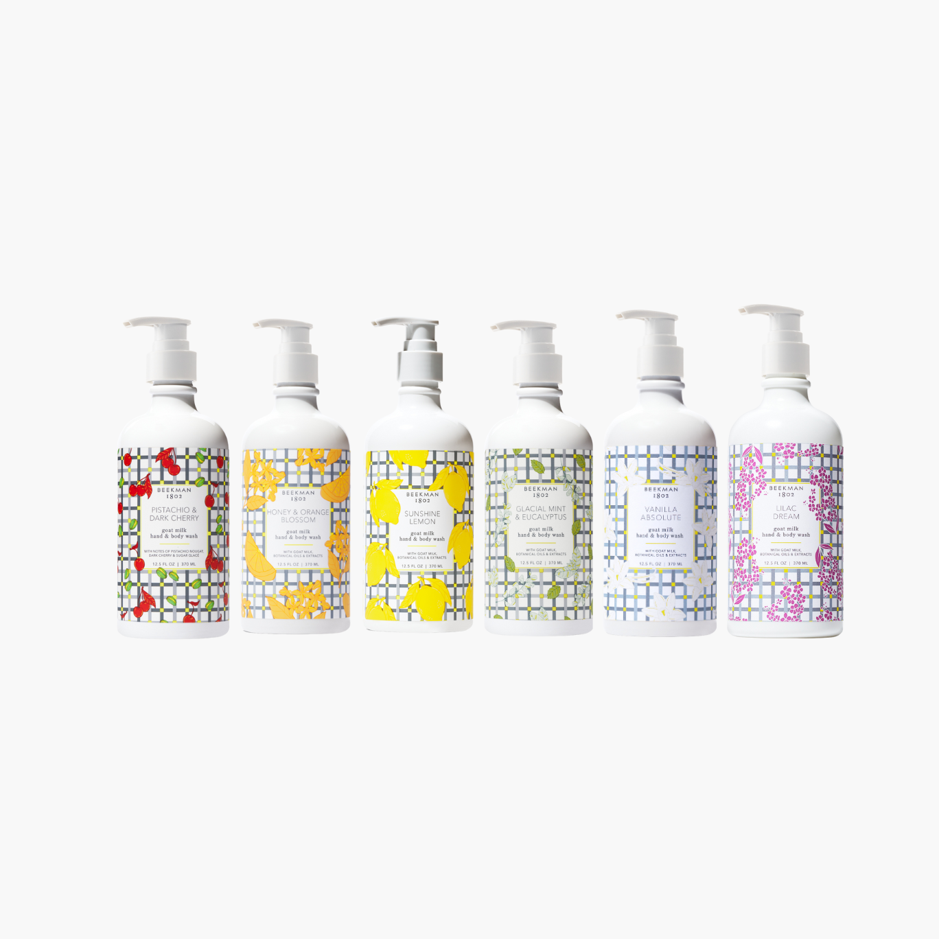 Deck the Halls in Every Color Hand & Body Wash Set of 6
